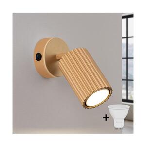 Imagine BRILAGI - Aplică spot LED de perete CRESTO 1xGU10/10W/230V, auriu