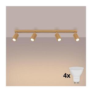 Imagine BRILAGI - Spot LED CRESTO, 4 x GU10, 10 W, 230 V, auriu