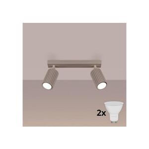 Imagine BRILAGI - Spot LED CRESTO, 2x GU10, 10W, 230V, taupe