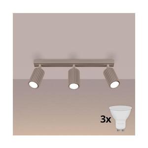 Imagine BRILAGI - Spot LED CRESTO, 3x GU10, 10W, 230V, taupe