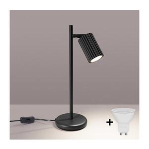 Imagine BRILAGI - Lampă de birou LED CRESTO, 1x GU10, 10W, 230V, neagră