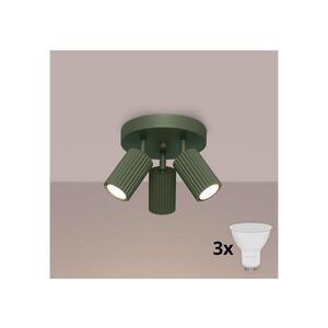 Imagine BRILAGI - Spot LED CRESTO 3x GU10/10W/230V verde
