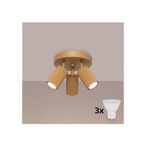 Imagine BRILAGI - Spot LED CRESTO 3xGU10/10W/230V auriu