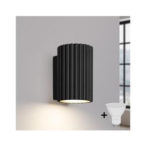 Imagine BRILAGI - Aplică de perete LED CRESTO 1xGU10/10W/230V, 10 cm, negru