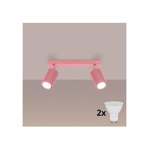 Imagine BRILAGI - Spot LED CRESTO, 2x GU10, 10W, 230V, roz