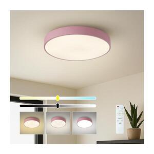 Imagine BRILAGI - Plafonieră LED dimabilă POOL LED/48W/230V 3000-6000K 40 cm roz+telecomandă