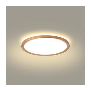 Imagine BRILAGI Plafonier LED ultra-subțire pentru baie, 18 W, 230 V, Ø 30 cm, aur roz, IP54