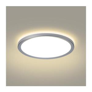 Imagine BRILAGI - Plafonieră LED ULTRA SLIM pentru baie, 24 W, 230 V, Ø 42 cm, argintiu, IP54