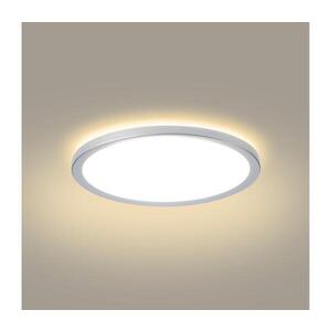 Imagine BRILAGI - Plafonieră LED pentru baie ULTRA SLIM, 12 W, 230 V, Ø 22, 5 cm, argintiu, IP54