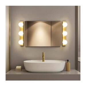 Imagine BRILAGI - Lumină LED pentru oglindă de baie HOLLYWOOD, 3xLED/3W/230V, IP44, aurie