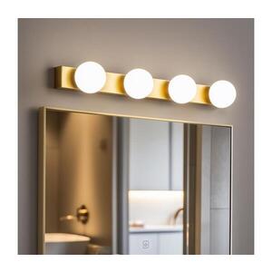 Imagine BRILAGI - Lumină LED aurie pentru oglindă de baie HOLLYWOOD, 4 x 3W, 230V, IP44