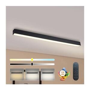 Imagine BRILAGI - Plafonier LED dimabil SLEEKLINE LED/40W/230V Wi-Fi Tuya negru + telecomandă