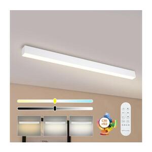 Imagine BRILAGI - Plafonieră LED cu dimmer SLEEKLINE LED/40W/230V Wi-Fi Tuya albă+telecomandă