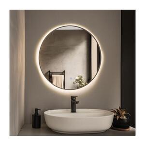 Imagine BRILAGI-LED Oglindă de baie NOVARA LED/19W/230V 60 cm neagră IP44 CRI 90 reglabilă + CCT