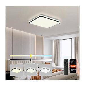 Imagine BRILAGI - Plafonieră LED SMART dimmabilă, 36W, 230V, 53 x 53 cm, Wi-Fi Tuya + telecomandă