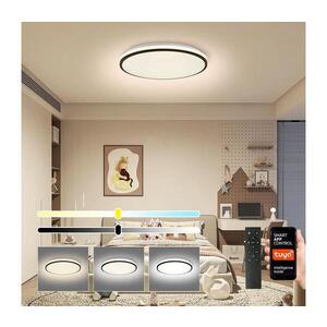 Imagine BRILAGI - Plafonieră SMART LED/36W/230V Ø 48 cm Wi‑Fi Tuya + telecomandă