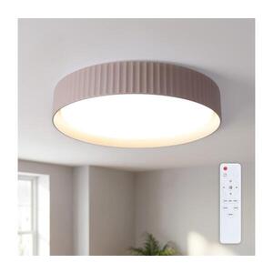 Imagine BRILAGI - Plafonieră LED dimabilă LUCIA, 48 W, 230 V, Ø 41 cm, taupe, cu telecomandă