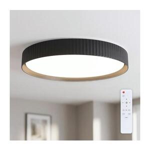 Imagine BRILAGI Plafonieră LED reglabilă LUCIA, 60W, 230V, Ø 59 cm, neagră + telecomandă
