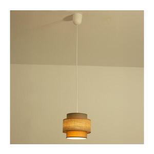 Imagine BRILAGI RESNA - lustră suspendată pe cablu, 1xE27/60W/230V, Ø 20 cm, maro/bej