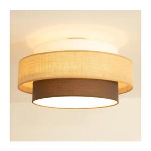 Imagine BRILAGI - Plafonieră RESNA, 1x E27, 60 W, 230 V, Ø 40 cm, bej/negru
