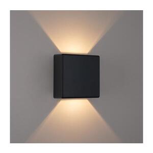 Imagine BRILAGI - Aplică LED de exterior DOUBLERAY, 6W, 230V, negru, IP54