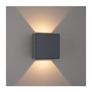 Imagine BRILAGI - Aplică de perete LED pentru exterior DOUBLERAY LED/6W/230V antracit IP54