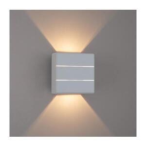 Imagine BRILAGI - Aplică LED de exterior DOUBLERAY LINE, 6W, 230V, albă, IP54
