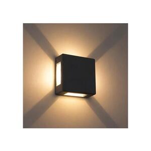 Imagine BRILAGI - Aplică de perete LED pentru exterior QUADRAY LED/6W/230V, antracit, IP54