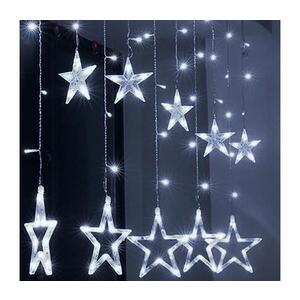 Imagine BRILAGI - Perdea luminoasă LED pentru exterior, 123 LED, 3xAA/USB, 3 m, IP44, alb rece