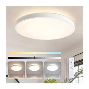 Imagine BRILAGI - Corp de iluminat LED dimmabil GLASS POOL DOUBLE LED/80W/230V 60 cm alb + telecomandă