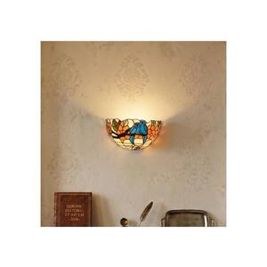 Imagine BRILAGI - Aplică de perete Tiffany cu vitralii JUNGLE 1xE14/40W/230V
