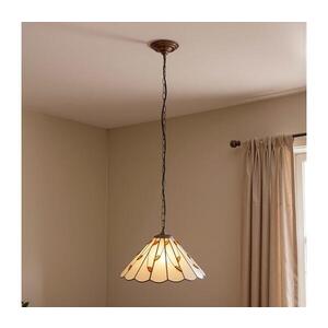 Imagine BRILAGI - Lustră Tiffany cu vitralii, suspendată pe lanț, FOLIA, 1x E27/60W/230V, Ø 40 cm