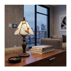 Imagine BRILAGI - Lampă de masă Tiffany cu vitralii FOLIA 1xE27/60W/230V