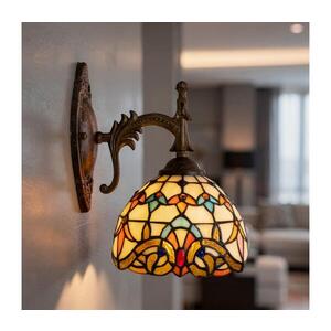 Imagine BRILAGI - Lampă de perete Tiffany cu vitralii MIRABELLA 1xE14/40W/230V