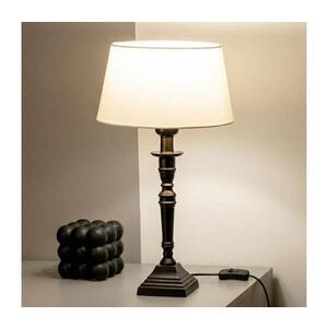 Imagine BRILAGI - Lampă de masă CERIA 1xE27/60W/230V, Ø 25 cm, negru/alb