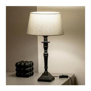 Imagine BRILAGI - Lampă de masă CERIA 1xE27/60W/230V Ø 25 cm negru/gri