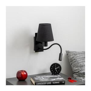 Imagine Lampă LED de perete BRILAGI NUBILA 1xE27/25W/230V + LED/3W negru