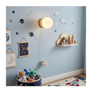 Imagine BRILAGI - Aplica de perete pentru copii ASTRO 1xE14/15W/230V, albă