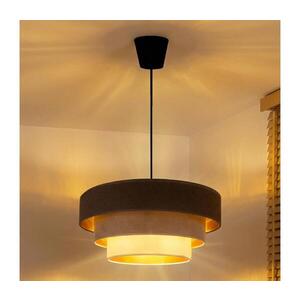 Imagine BRILAGI - Lustră suspendată pe cablu LUNETA 1xE27/60W/230V Ø 40 cm maro/bej/crem