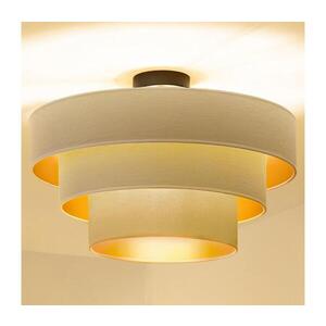 Imagine BRILAGI - Lustră aplicată LUNETA 1xE27/60W/230V Ø 40 cm crem/auriu