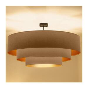 Imagine BRILAGI - Lustră de tavan aplicată LUNETA 3xE27/60W/230V Ø 80 cm bej/auriu