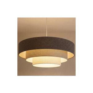 Imagine BRILAGI - Lustră pe cablu LUNETA 3xE27/60W/230V, Ø 80 cm, gri/crem/alb