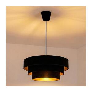 Imagine BRILAGI - Lustră pe cablu Luneta 1xE27/60W/230V Ø 40 cm negru/auriu