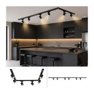 Imagine BRILAGI - Spot pe șină HUSKY 6xGU10/10W/230V negru