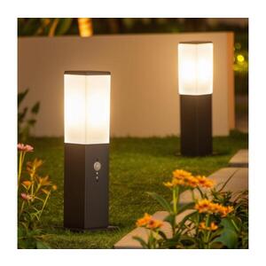 Imagine BRILAGI - Lampă de exterior cu senzor NOVA 1xE27/15W/230V 40 cm IP44 antracit