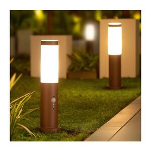 Imagine BRILAGI - Lampă de exterior cu senzor NOVA, 1xE27/15W/230V, 40 cm, IP44, maro