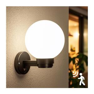 Imagine BRILAGI - Aplica de perete pentru exterior cu senzor HARBOR 1xE27/40W/230V IP33 negru/alb