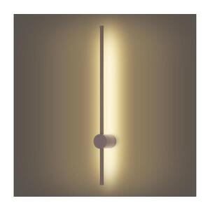 Imagine BRILAGI AURA - Aplică LED de exterior pentru perete, 12W/230V, 3000K, IP54, 65 cm, maro, CRI 90