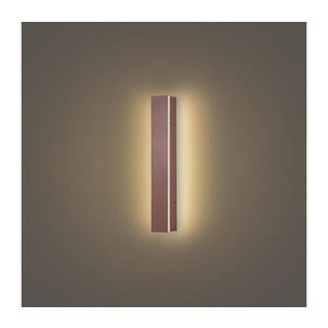 Imagine BRILAGI - Aplică LED de perete pentru exterior LINEAR, 8W, 230V, 3000K, IP65, 30 cm, maro, CRI 90