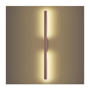 Imagine BRILAGI - LUNA Aplică LED pentru exterior, 24 W, 230 V, 3000 K, IP65, 100 cm, maro, CRI 90